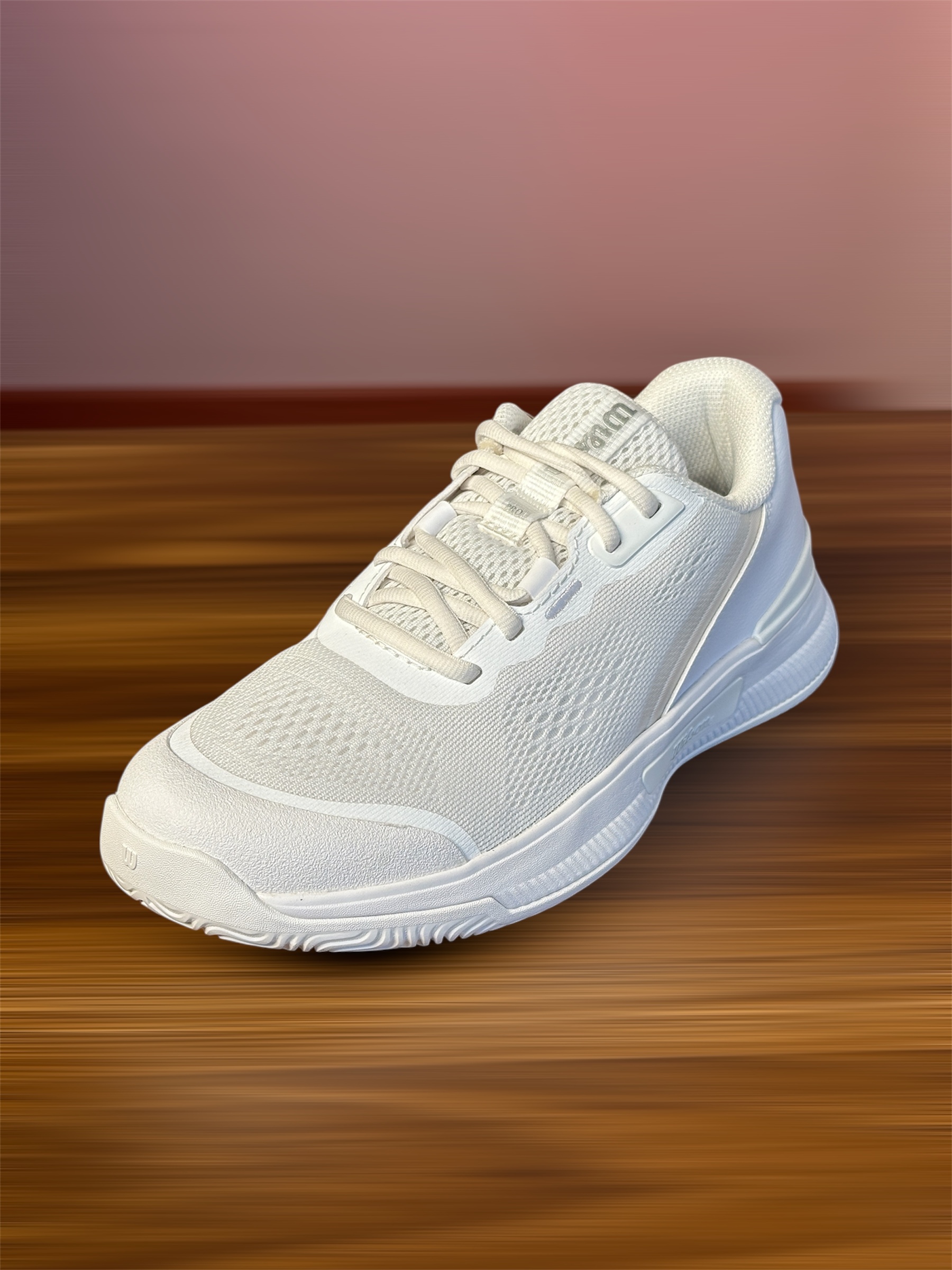 Giày Tennis/Pickleball Wilson INTRIGUE PRO Chính Hãng - Trắng - Êm Ái, Ổn Định - Giảm Chấn - Bám Sàn